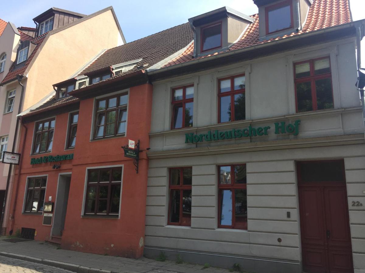 Hotel Norddeutscher Hof Stralsund Zewnętrze zdjęcie