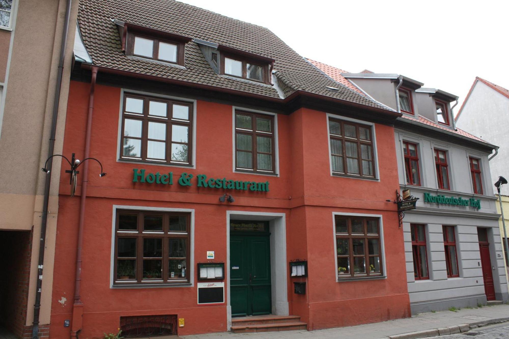 Hotel Norddeutscher Hof Stralsund Zewnętrze zdjęcie